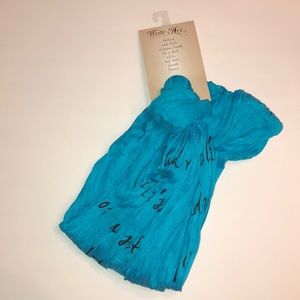 Write For Her Scarf